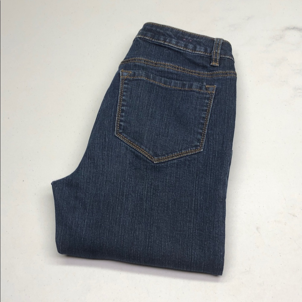 SANTANA HIGH-RISE SLIM BOOT JEANS 6/28x30 ⭐️